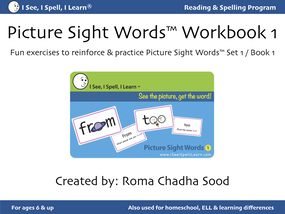 Picture Sight Words Workbook1